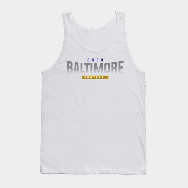 Baltimore Football Team Tank Top by igzine
